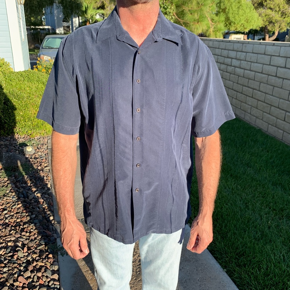 Axist Shirt Dark Blue L